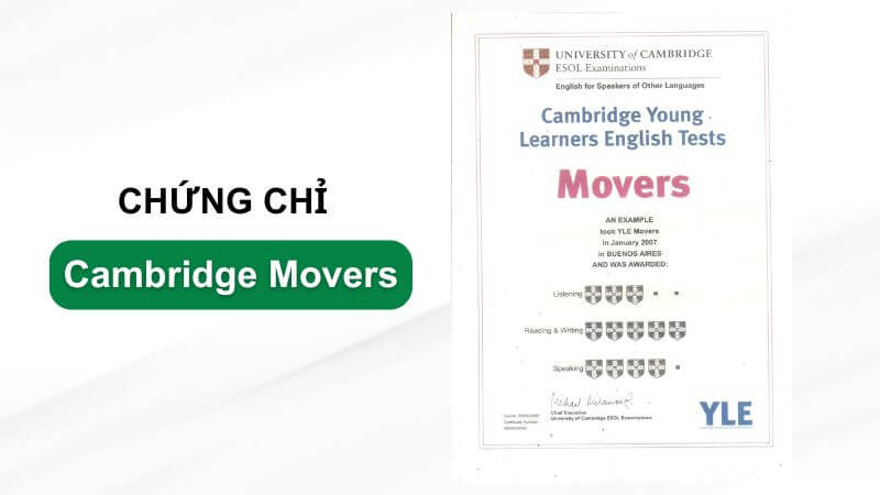cac chung chi tieng anh cho tre em 2 1
