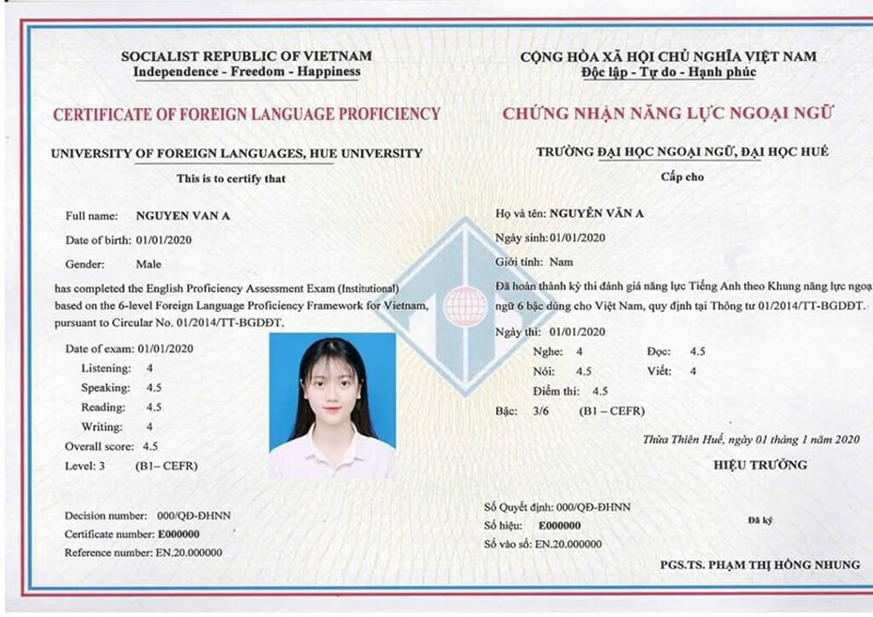 mau chung chi tieng anh cua bo giao duc 7