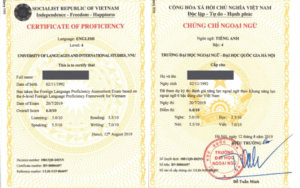 chứng chỉ tiếng anh b2 có giá trị bao lâu