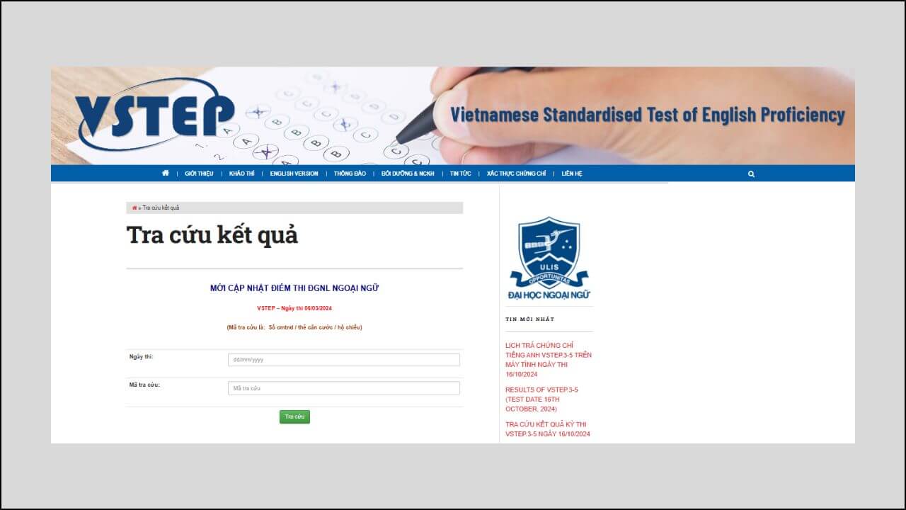 vstep dai hoc ngoai ngu 7