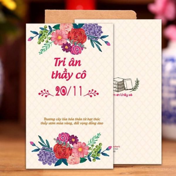 thiệp 20/11 đẹp nhất