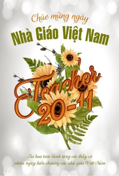 thiệp 20/11 đẹp