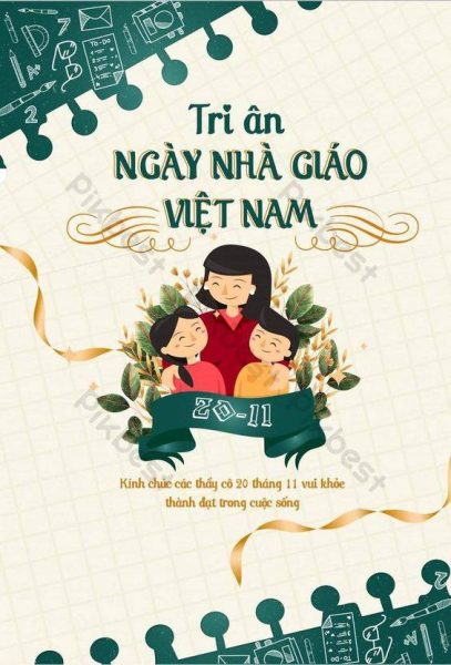mẫu thiệp 20/11