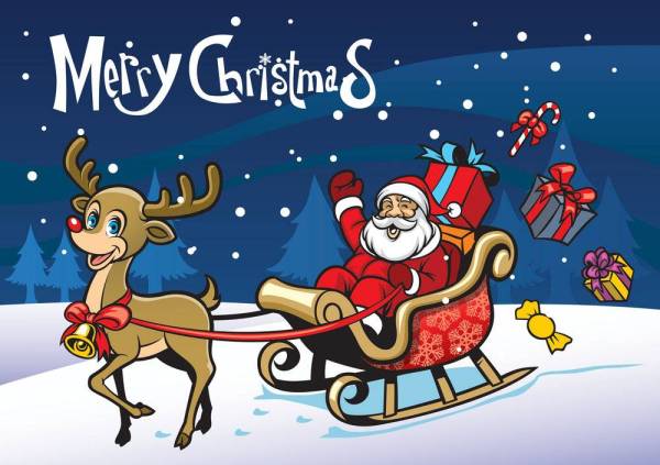 ông già noel bằng tiếng anh