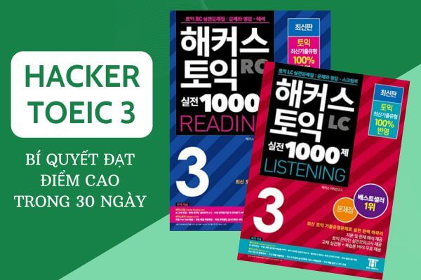 Sách Hacker TOEIC 3 