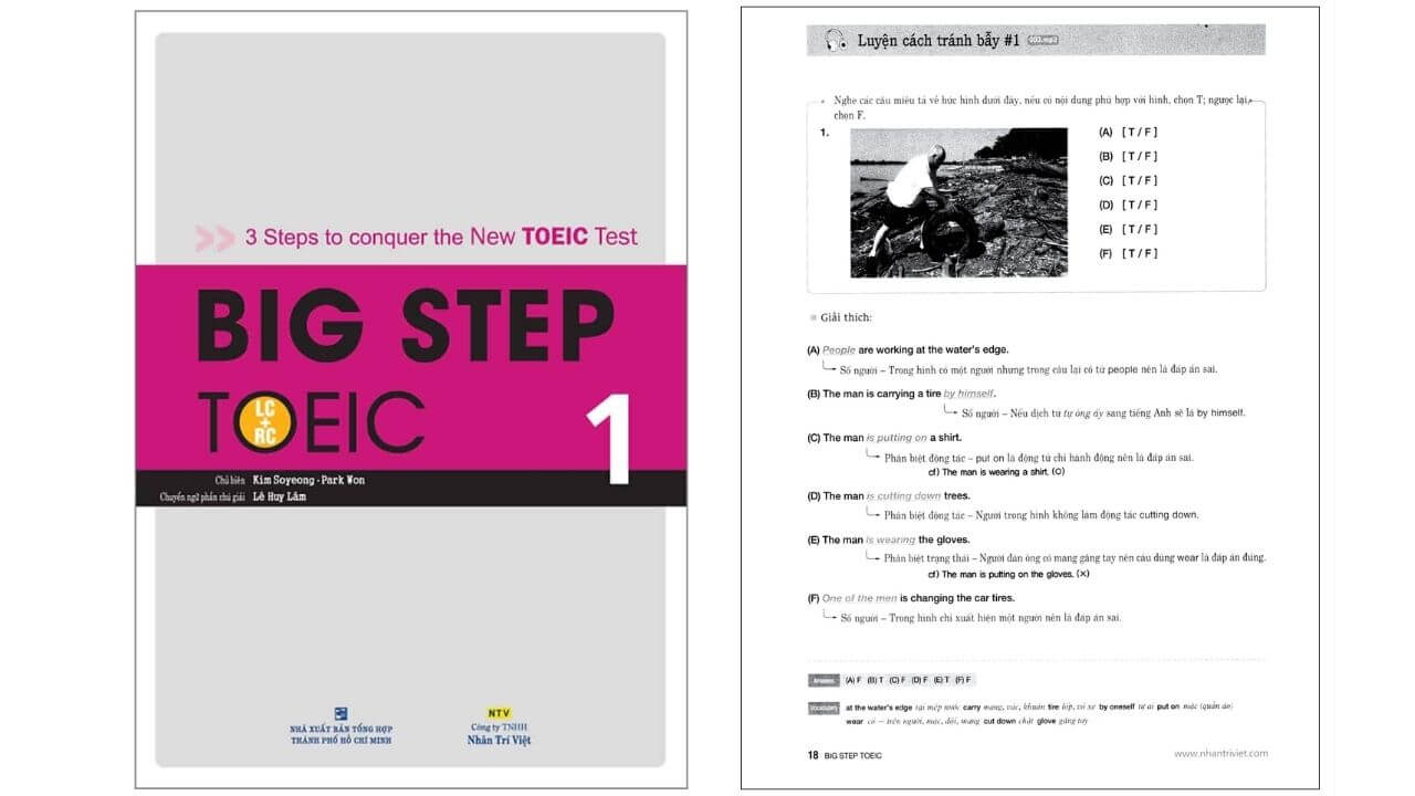 Sách “Big Step TOEIC 1”