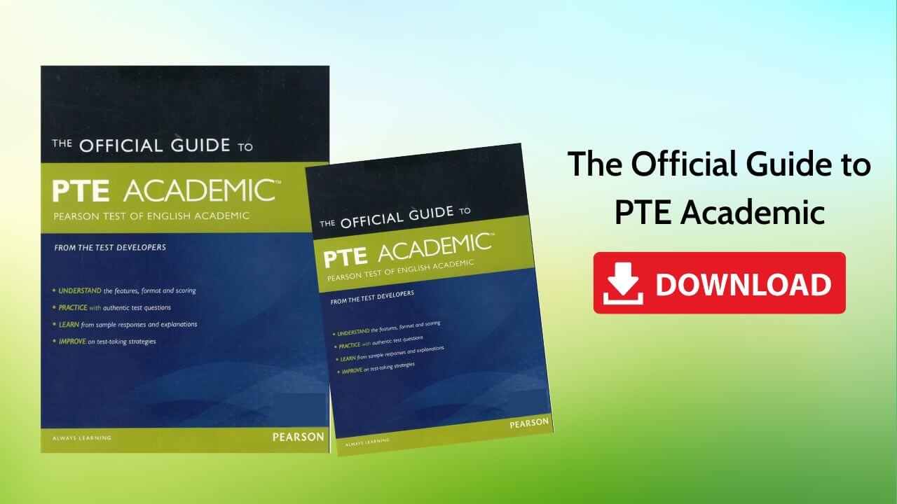 The Official Guide to PTE Academic pdf free download