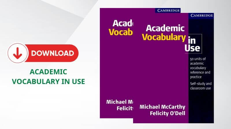 Tải sách Academic Vocabulary in Use miễn phí mới nhất