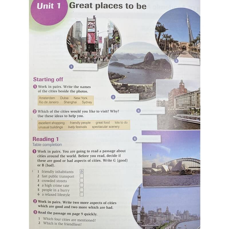 Nội dung unit trong sách Complete Ielts bands 4-5