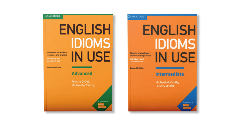 Bộ sách English Idioms in Use được chia thành hai cấp độ