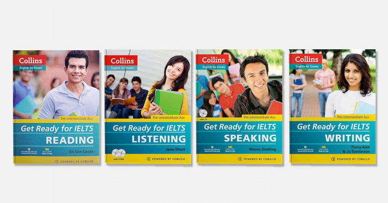 Bộ sách Get Ready for IELTS 4 kỹ năng