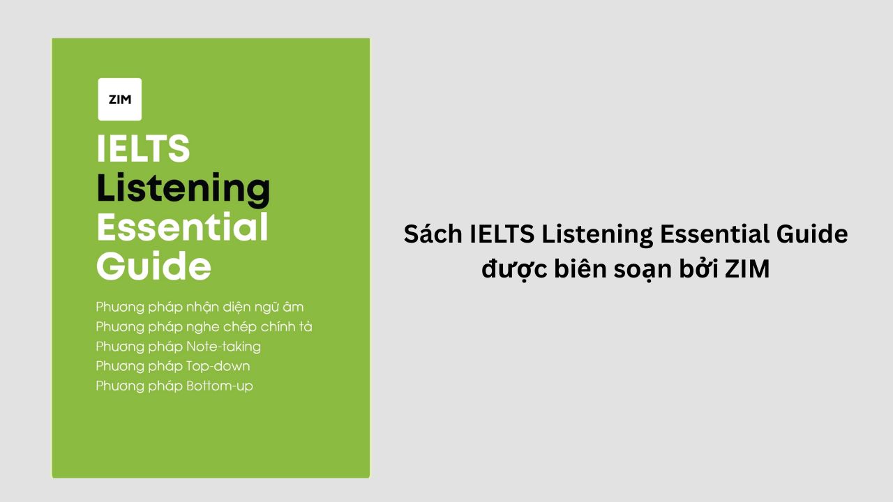 Sách IELTS Listening Essential Guide