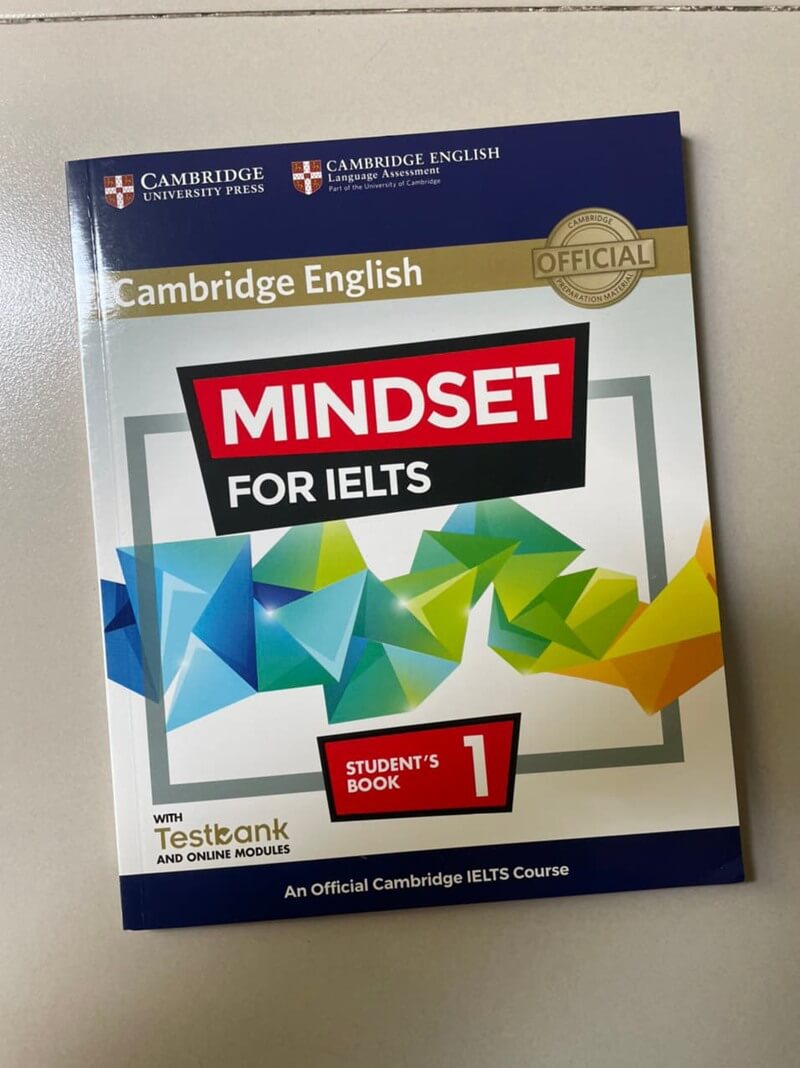 Sách Mindset 1 là một phần trong bộ giáo trình “Mindset for IELTS”