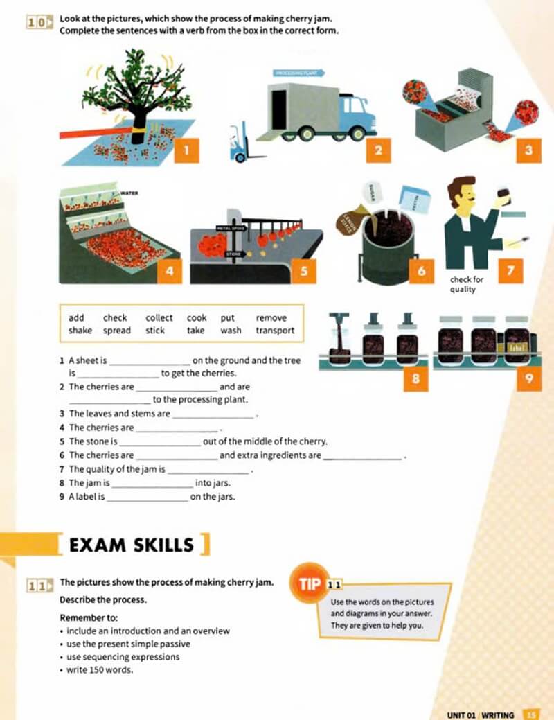 Bài tập đa dạng và exam skill của kỹ năng Writing
