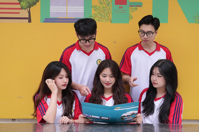 Sinh viên Học viện Tài chính. Ảnh: AOF