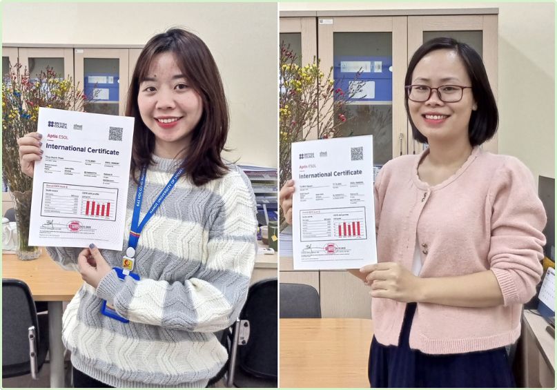 Chung chi APTIS ESOL chuan hoi dong anh
