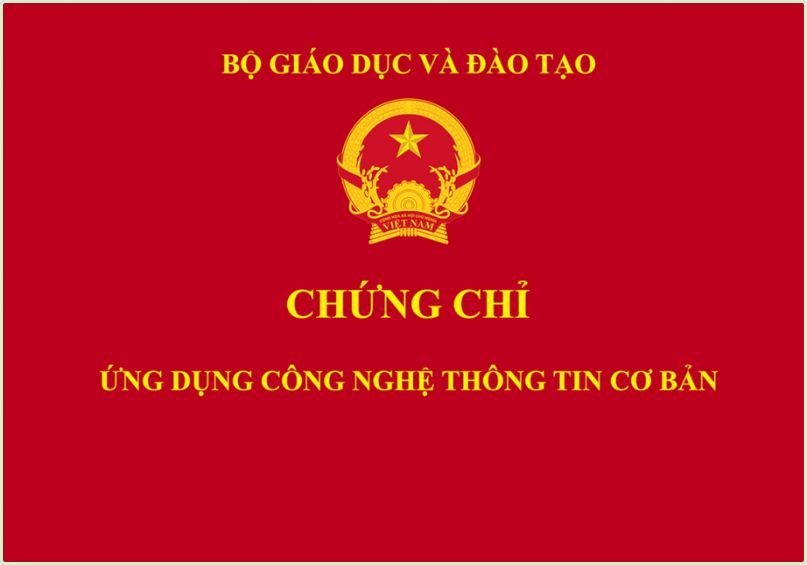 Chung chi tin hoc co ban