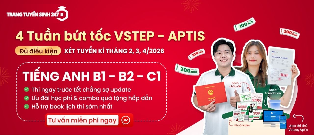 Banner Trang tuyển sinh